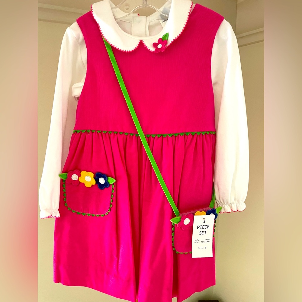 Florence Eiseman 3-piece Dress/Jumper Set • NWT • Little Girl